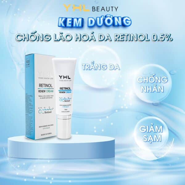 Kem dưỡng đêm chống lão hóa da Retinol YHL-3